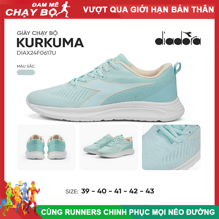 Giày chạy bộ nữ Diadora Kurkuma DIAX24f0617U