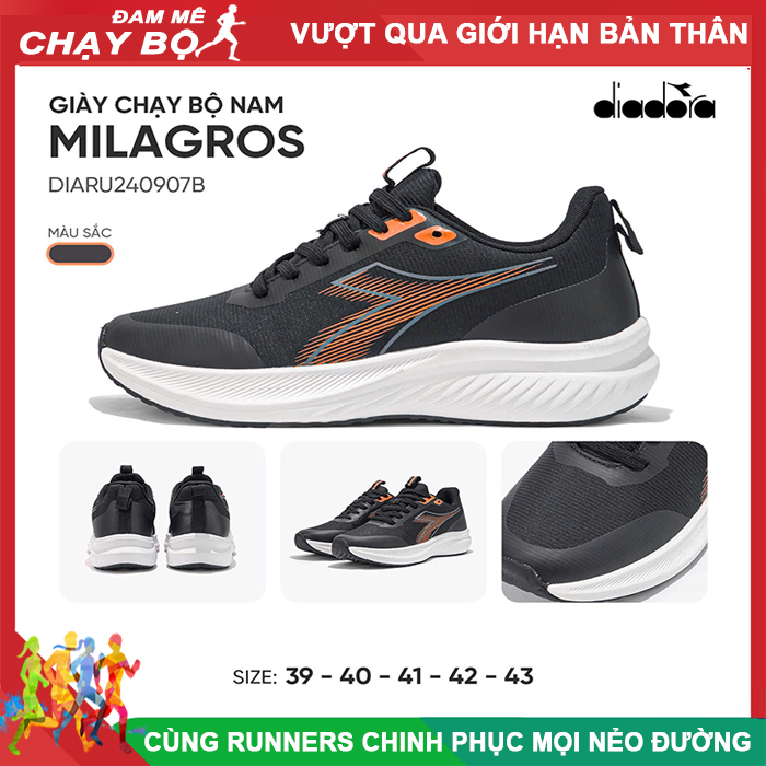 Giày chạy bộ nam Diadora Milagros DIARU240907B