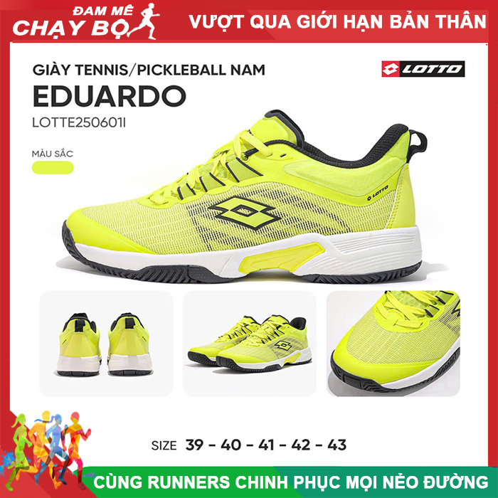 Giày Tennis/Pickleball Lotto Nam Eduardo Lotte250601i